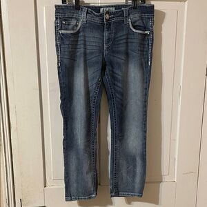 Daytrip Dark Blue Ankle Jeans